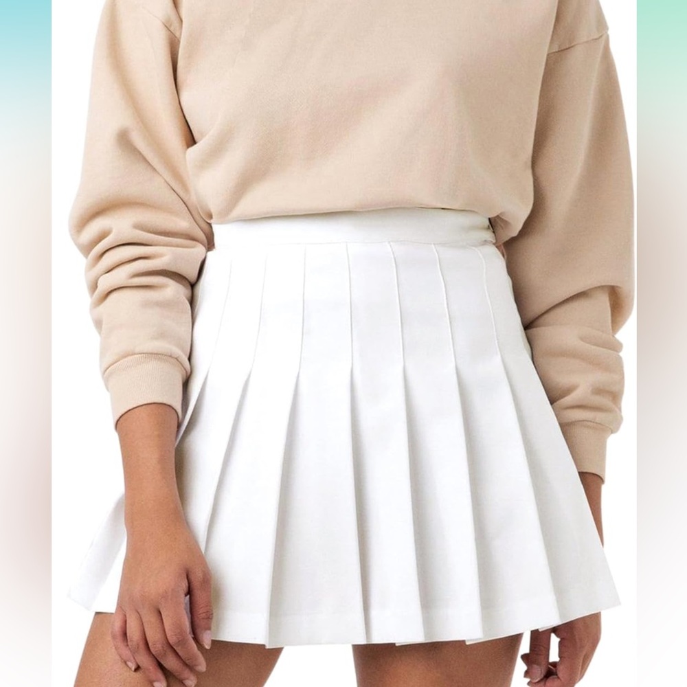 NWT High Waisted Pleated Tennis Skirt Size S